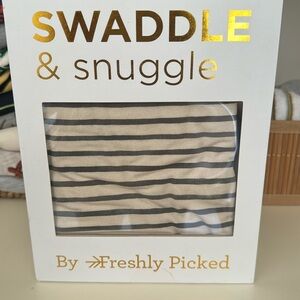 Freshly picked swaddle and snuggle